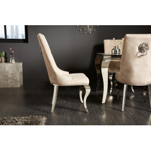 MODERN BAROCK LION luxus szék - beige