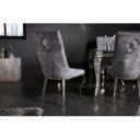 MODERN BAROCK LION luxus szék - szürke