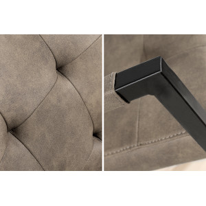 OXFORD karfás design szék - antik taupe