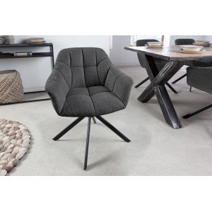 PAPILLON design forgatható szék - antracit
