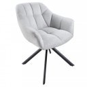 PAPILLON design forgatható szék - világosszürke