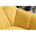 PAPILLON design forgatható szék - sárga