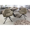 PAPILLON design forgatható szék - barna