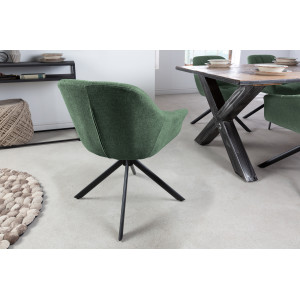 PAPILLON design forgatható szék - zöld