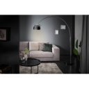 BIG BOW modern állólámpa - króm - 175-205cm