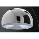 BIG BOW modern állólámpa - króm - 175-205cm