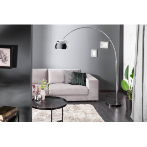 BIG BOW modern állólámpa - króm - 175-205cm Állólámpák