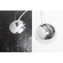 GLOW XL modern függőlámpa - fekete/ezüst