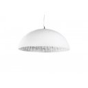 GLOW XL modern függőlámpa - fehér/ezüst