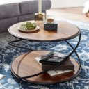 CEYLON design rózsafa dohányzóasztal  - 58cm