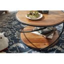 CEYLON design rózsafa dohányzóasztal  - 58cm