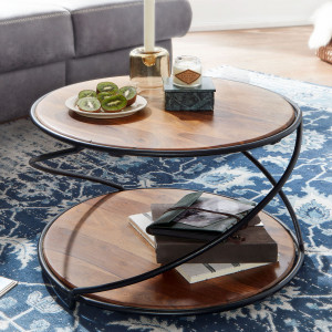 CEYLON design rózsafa dohányzóasztal  - 58cm