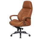 BUSINESS bőr irodai szék - caramel