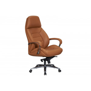 BUSINESS bőr irodai szék - caramel