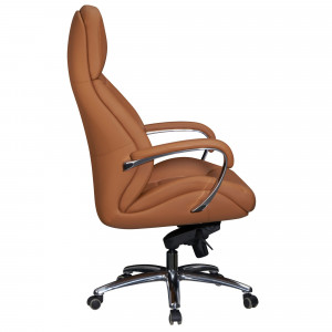 BUSINESS bőr irodai szék - caramel