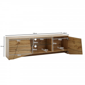 NORMAN modern TV állvány - 160cm