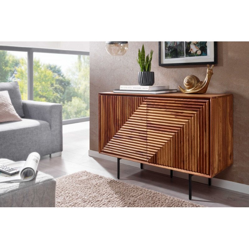 FLASH modern rózsafa komód - 100cm