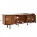 FLASH modern rózsafa TV szekrény - 140cm