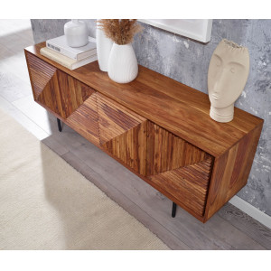 FLASH modern rózsafa TV szekrény - 140cm