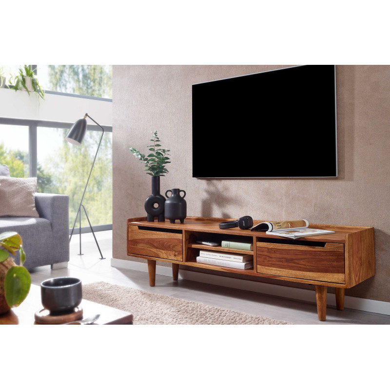 HOLZ tömör rózsafa Tv-szekrény - 145cm