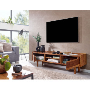 HOLZ tömör rózsafa Tv-szekrény - 145cm