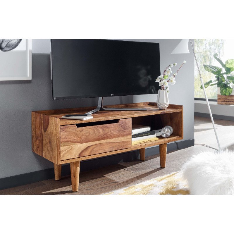 HOLZ S tömör rózsafa Tv-szekrény - 95cm