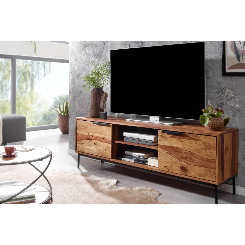 FLAT tömör rózsafa Tv-szekrény - 147cm