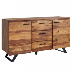 HARRIS modern rózsafa komód - 145cm