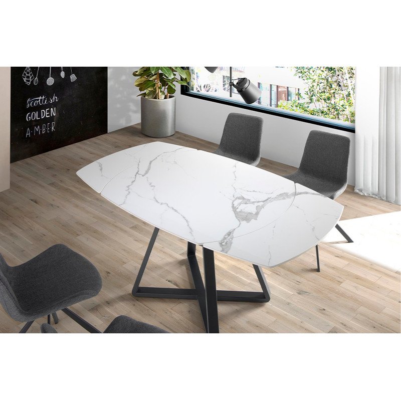 PANILLO bővíthető kerámia design étkezőasztal