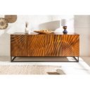 ELIXYR luxus mangófa komód - 177cm - barna