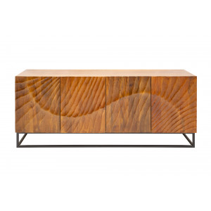 ELIXYR luxus mangófa komód - 177cm - barna