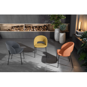 GRETA design szék - sárga