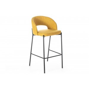 GRETA design bárszék - sárga Stones