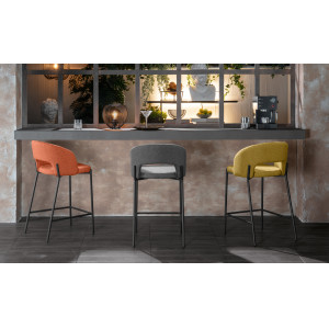 GRETA design bárszék - szürke