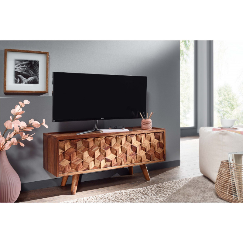 CASELLA design rózsafa TV-szekrény - 92cm