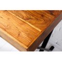 GRACE - II tömör rózsafa íróasztal - 120cm - fekete