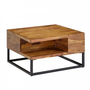 MAURIS modern rózsafa dohányzóasztal - 60cm