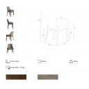 WILLOW luxus étkezőszék