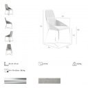 JABALON exkluzív étkezőszék