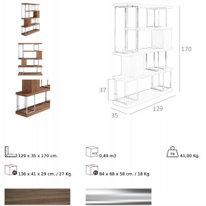 EPOS luxus polc - 129cm