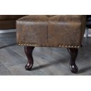 CHESTER design fotel - antik kávé