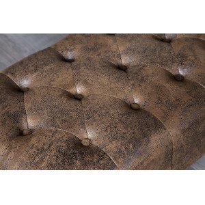 CHESTER design fotel - antik kávé