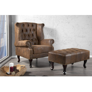 CHESTER design fotel - antik kávé buzi_miatz_akciozva_2025_marcius