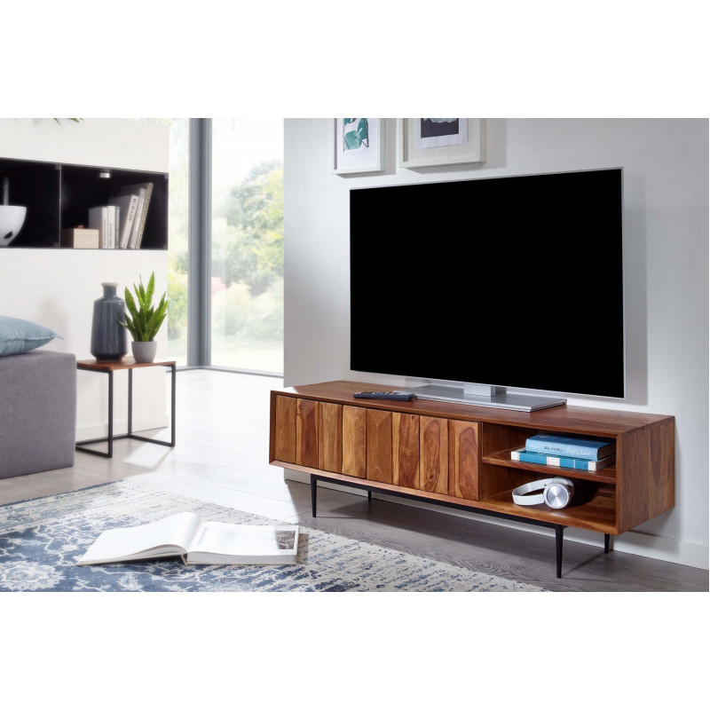 GEWON modern rózsafa Tv-szekrény - 123cm