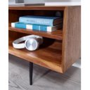 GEWON modern rózsafa Tv-szekrény - 123cm