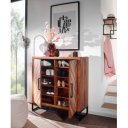 GWEN tömör rózsafa cipősszekrény