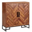 GWEN tömör rózsafa cipősszekrény