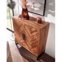 GWEN tömör rózsafa cipősszekrény