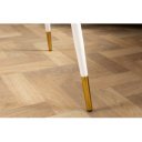 PARIS design dohányzóasztal - fehér márvány dekor