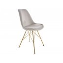 SCANIA design szék bársony - pezsgő/arany